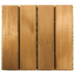 Трапик блочный деревянный для саун и бань, 32*32 см, термоольха, 1 шт (параллельные)