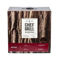 Дрова CHEF GRILL из дерева Мопане (Намибия) 8 кг для мангала, камина, бани, барбекю