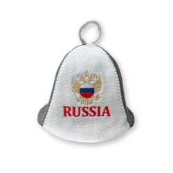 Шапка для бани и сауны, Герб РФ