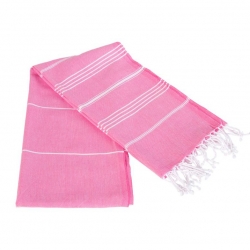 Пештемаль Джапраз Розовый полотенце для турецкой бани