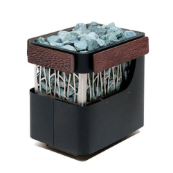 Электрическая печь BORN Stone Exclusive 11E Black, 11 кВт