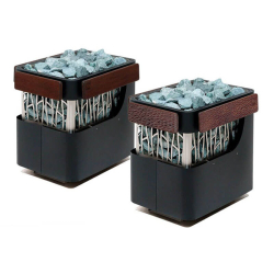 Электрическая печь BORN STONE (КАМЕНЬ) Exclusive 135E Black, 13.5 кВт