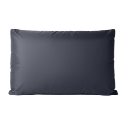 Подушка для бани и сауны Black Banya Light 50×35, цвет Серый (наполнитель лузга гречихи)