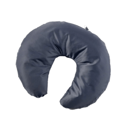 Подушка под голову второе дыхание Black Banya Light 30×30, цвет Серый (наполнитель лузга гречихи)