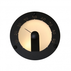 Гигрометр с подсветкой Cariitti черный