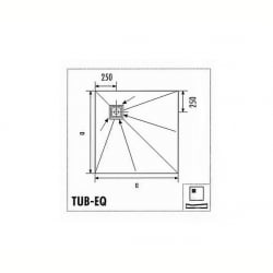 Душевой поддон Lux Elements TUB-EQ 1500