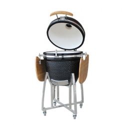 Керамическая гриль Kamado Classic 21 (диаметр 53 см) черный
