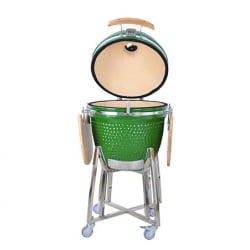 Керамическая гриль Kamado Classic 21 (диаметр 53 см) зеленый