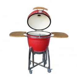 Керамическая гриль Kamado Classic 21 (диаметр 53 см) красный