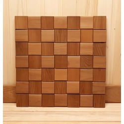 3D панели из термолипы, 70*70 мм, 1 м2