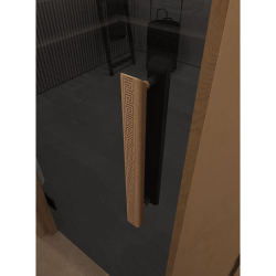Дверь для сауны и бани DoorWood Фаворит Графит 1900х700 (по коробке)