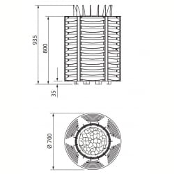 Печь EOS Shark 12 kW
