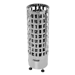 Электрическая печь для бани Ермак DM-45 BW, с выносным пультом в комплекте