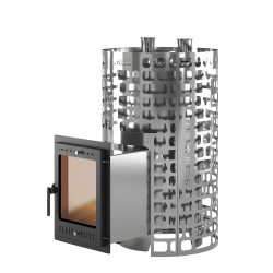 Печь для бани Эверест "Steam Master" 38 INOX (320М) Нержавеющая сталь