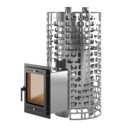 Печь для бани Эверест "Steam Master" 44 INOX (320М) Нержавеющая сталь