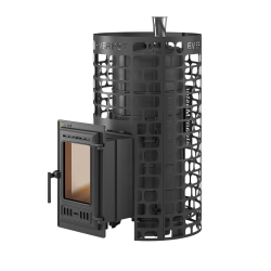 Печь для бани Эверест "Steam Master" 24 (310М) ЧУГУН, Черный