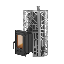 Печь для бани Эверест "Steam Master" ГЭЛЭКСИ 24 (310М) ЧУГУН, Нержавейка