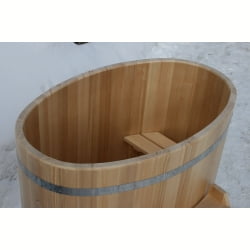 Кедровая купель овальная 1000/780-1200/40 Двухместная