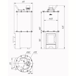 Печь Grill’D Denisov Short