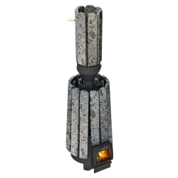 Печь Grill’D Cometa 180 Vega Window Stone Котловая сталь