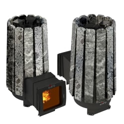 Печь Grill’D Cometa 180 Vega Long Window Max Stone Котловая сталь