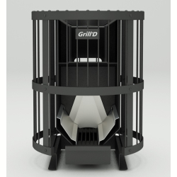 Печь Grill’D Leo 130 Long black