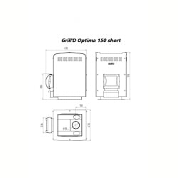 Печь Grill’D Optima 150 short