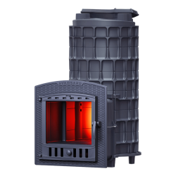 Чугунная печь для бани Гефест AVANGARD ЗК 40 (П2) Pro