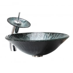 Раковина стеклянная Bronze De Luxe Т12-D450-H135мм 12134