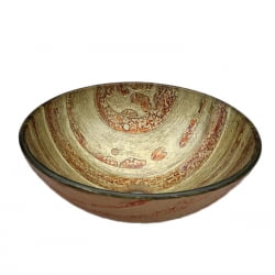Раковина стеклянная Bronze De Luxe Т12-D420-H140мм 14060