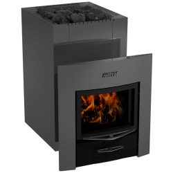 Дровяная печь для бани Harvia 22 Duo Black