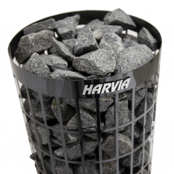 Электрическая печь Harvia Cilindro PC70E Black Steel + Пульт Henki M1 Wi-Fi