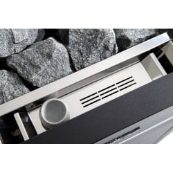 Электрическая печь Harvia Virta Combi HL110S Steel с парогенератором, без пульта
