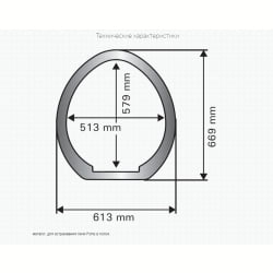 Монтажный фланец Harvia Forte HAF1