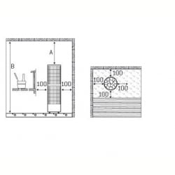 Электрическая печь Harvia Cilindro PC100E/135E Steel