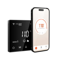 Электрическая печь Harvia Cilindro PC70E Steel + Пульт Henki M1