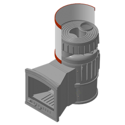 Банная печь KALEDO VISIO KV2230, 22 кВт