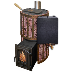 Банная печь KALEDO RETRO RML2727/3-80 с закрытой каменкой прямого нагрева, 27 кВт