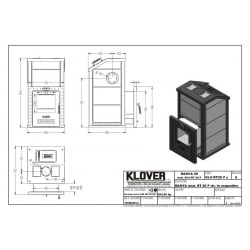 Печь Klover KLV-RT-20-PJ (Жадеит)