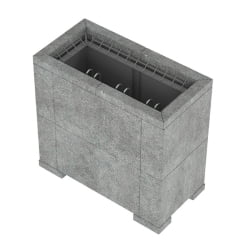 Электрическая печь Костёр City Wall Stone Талькохлорит, 6 кВт