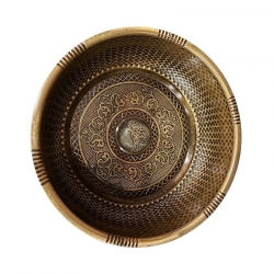 Чаша омовения для хамама диаметр 20 см, цвет Бронза