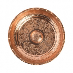 Чаша омовения для хамама, цвет медь, диаметр 20 см