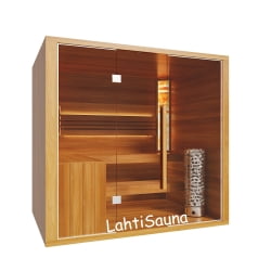 Сауна Lahtisauna KESKI PS-maxi Премиум (трехместная c печью Sentiotec)
