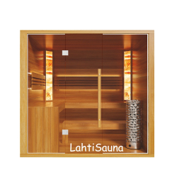 Сауна Lahtisauna KESKI PS-maxi Премиум (трехместная c печью Sentiotec)