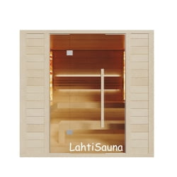 Сауна Lahtisauna KESKI PDDS-maxi Стандарт (трехместная c печью Sentiotec)