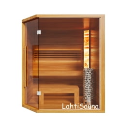 Сауна Lahtisauna KESKI TS Премиум (двухместная c печью Sentiotec)