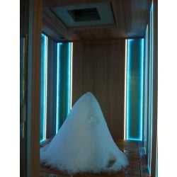 Снегогенератор потолочный R-Snow MONO ES200-1M с воздушным охлаждением (30-40 л снега/час)