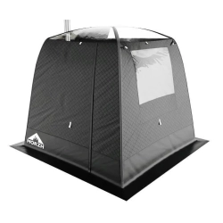 Баня палатка МОРЖ SKY, чёрный