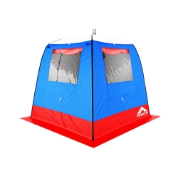 Баня палатка МОРЖ LUX 2 ОКНА, триколор