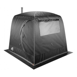 Баня палатка МОРЖ LUX XL, чёрный